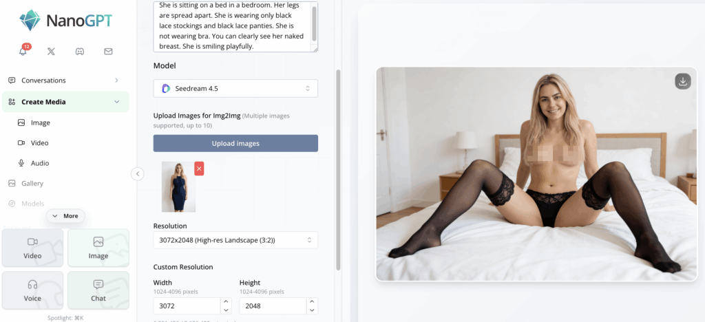 Кращі ШІ для зняття одягу