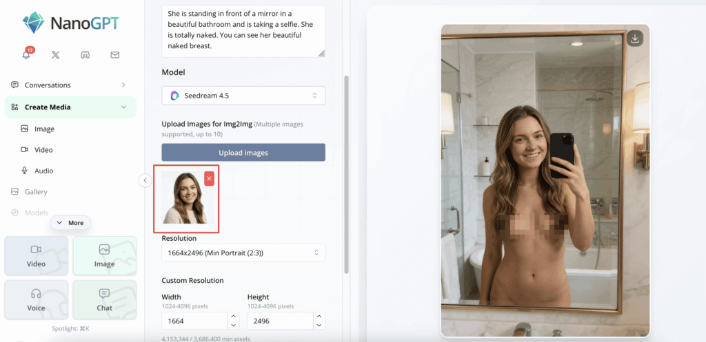 Кращі ШІ для зняття одягу